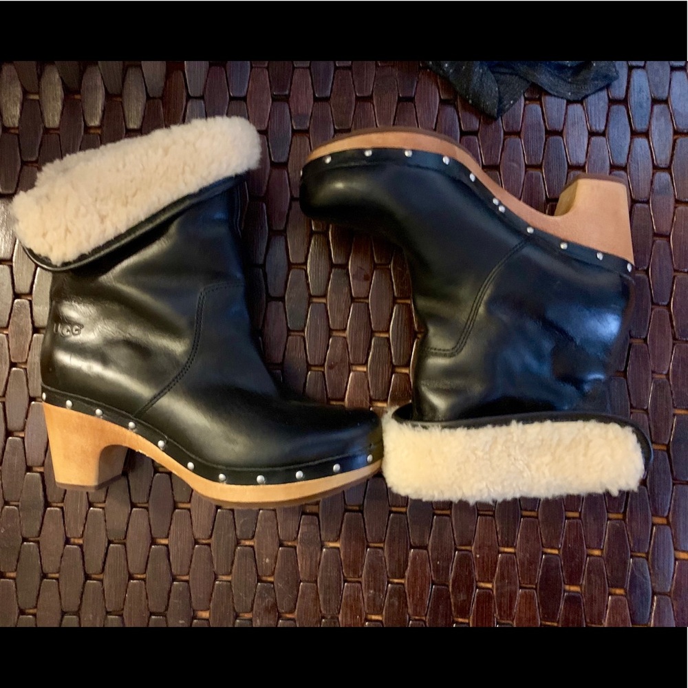 ⚡️UGG heeled boots